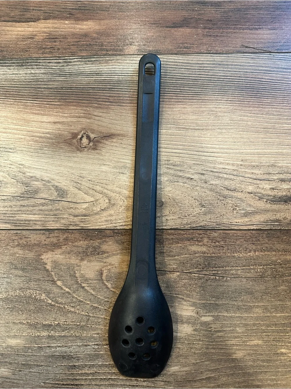 Rubbermaid Black Slotted Cooking Spoon